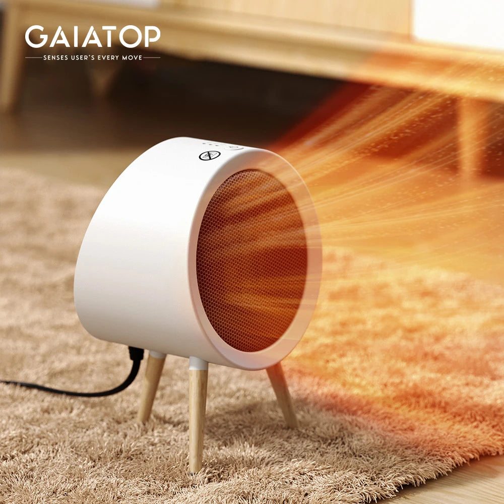 GAIATOP Heater for Home Electric Fan Heater Home Heaters Energy Saving Bedroom Heating for Office Space Heater Heater Portable