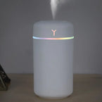 Portable 390ml USB Air Humidifier with LED Night Light & Aromatherapy Function – Ideal for Home or Car Use