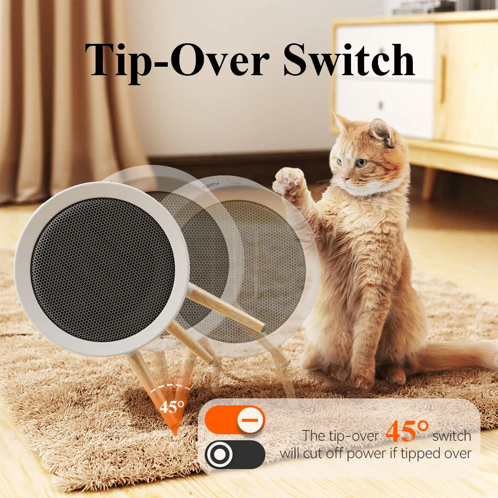 GAIATOP Heater for Home Electric Fan Heater Home Heaters Energy Saving Bedroom Heating for Office Space Heater Heater Portable