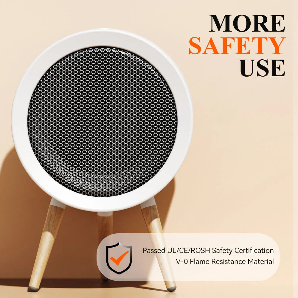 GAIATOP Heater for Home Electric Fan Heater Home Heaters Energy Saving Bedroom Heating for Office Space Heater Heater Portable